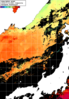 NOAA人工衛星画像:日本海, 1日合成画像(2024/07/10UTC)