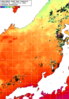 NOAA人工衛星画像:日本海, 1週間合成画像(2024/07/04～2024/07/10UTC)