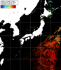 NOAA人工衛星画像:日本全域, パス=20240710 23:43 UTC