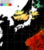 NOAA人工衛星画像:日本全域, パス=20240711 10:47 UTC