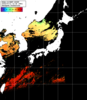 NOAA人工衛星画像:日本全域, パス=20240711 12:28 UTC