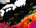 NOAA人工衛星画像:黒潮域, 1日合成画像(2024/07/11UTC)