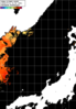 NOAA人工衛星画像:日本海, パス=20240711 01:04 UTC