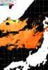 NOAA人工衛星画像:日本海, パス=20240711 10:47 UTC