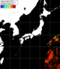 NOAA人工衛星画像:日本全域, パス=20240712 00:17 UTC