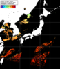 NOAA人工衛星画像:日本全域, パス=20240712 00:52 UTC