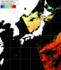 NOAA人工衛星画像:日本全域, パス=20240712 10:35 UTC