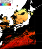NOAA人工衛星画像:日本全域, パス=20240712 12:15 UTC