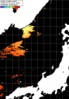 NOAA人工衛星画像:日本海, パス=20240712 00:52 UTC