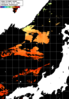 NOAA人工衛星画像:日本海, パス=20240712 01:57 UTC