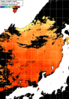 NOAA人工衛星画像:日本海, パス=20240712 12:15 UTC