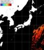 NOAA人工衛星画像:日本全域, パス=20240712 23:00 UTC