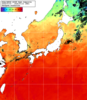 NOAA人工衛星画像:日本全域, 1週間合成画像(2024/07/07～2024/07/13UTC)