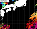 NOAA人工衛星画像:黒潮域, パス=20240713 00:39 UTC