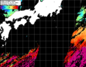 NOAA人工衛星画像:黒潮域, パス=20240713 01:44 UTC