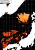NOAA人工衛星画像:日本海, パス=20240713 00:39 UTC