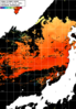 NOAA人工衛星画像:日本海, パス=20240713 12:03 UTC