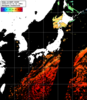 NOAA人工衛星画像:日本全域, パス=20240714 01:32 UTC