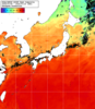 NOAA人工衛星画像:日本全域, 1週間合成画像(2024/07/08～2024/07/14UTC)