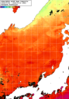 NOAA人工衛星画像:日本海, 1週間合成画像(2024/07/08～2024/07/14UTC)