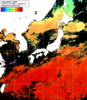 NOAA人工衛星画像:日本全域, 1日合成画像(2024/07/15UTC)