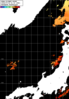 NOAA人工衛星画像:日本海, パス=20240715 01:19 UTC
