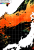 NOAA人工衛星画像:日本海, パス=20240715 11:19 UTC