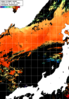 NOAA人工衛星画像:日本海, パス=20240715 11:38 UTC