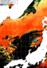NOAA人工衛星画像:日本海, 1日合成画像(2024/07/15UTC)