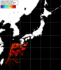 NOAA人工衛星画像:日本全域, パス=20240716 01:44 UTC