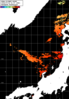 NOAA人工衛星画像:日本海, パス=20240716 01:07 UTC