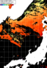 NOAA人工衛星画像:日本海, パス=20240716 12:30 UTC
