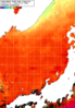 NOAA人工衛星画像:日本海, 1週間合成画像(2024/07/10～2024/07/16UTC)