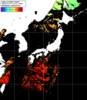 NOAA人工衛星画像:日本全域, パス=20240717 02:35 UTC