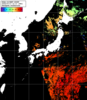NOAA人工衛星画像:日本全域, パス=20240717 12:17 UTC