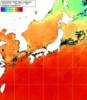 NOAA人工衛星画像:日本全域, 1週間合成画像(2024/07/11～2024/07/17UTC)