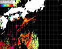 NOAA人工衛星画像:黒潮域, パス=20240717 13:59 UTC
