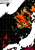 NOAA人工衛星画像:日本海, パス=20240717 11:13 UTC