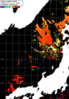 NOAA人工衛星画像:日本海, パス=20240717 12:17 UTC