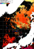 NOAA人工衛星画像:日本海, 1日合成画像(2024/07/17UTC)
