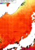 NOAA人工衛星画像:日本海, 1週間合成画像(2024/07/11～2024/07/17UTC)