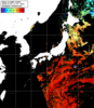 NOAA人工衛星画像:日本全域, パス=20240718 11:01 UTC