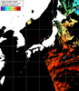 NOAA人工衛星画像:日本全域, パス=20240718 12:05 UTC