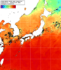 NOAA人工衛星画像:日本全域, 1週間合成画像(2024/07/12～2024/07/18UTC)