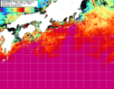 NOAA人工衛星画像:黒潮域, 1週間合成画像(2024/07/12～2024/07/18UTC)