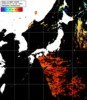 NOAA人工衛星画像:日本全域, パス=20240719 10:49 UTC