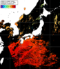 NOAA人工衛星画像:日本全域, パス=20240719 11:37 UTC