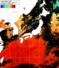 NOAA人工衛星画像:日本全域, 1日合成画像(2024/07/19UTC)