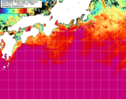 NOAA人工衛星画像:黒潮域, 1週間合成画像(2024/07/13～2024/07/19UTC)