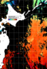 NOAA人工衛星画像:親潮域, 1日合成画像(2024/07/19UTC)